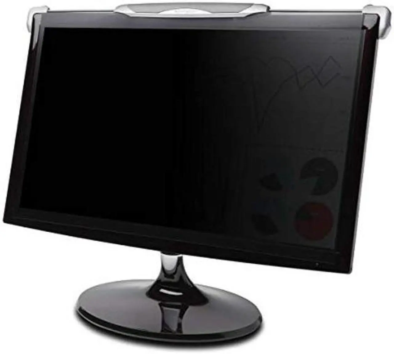 Alt view image 2 of 5 - Kensington snap 2 Flat Panel Privacy Filter for 20" to 22" Widescreen Flat Panel Monitor