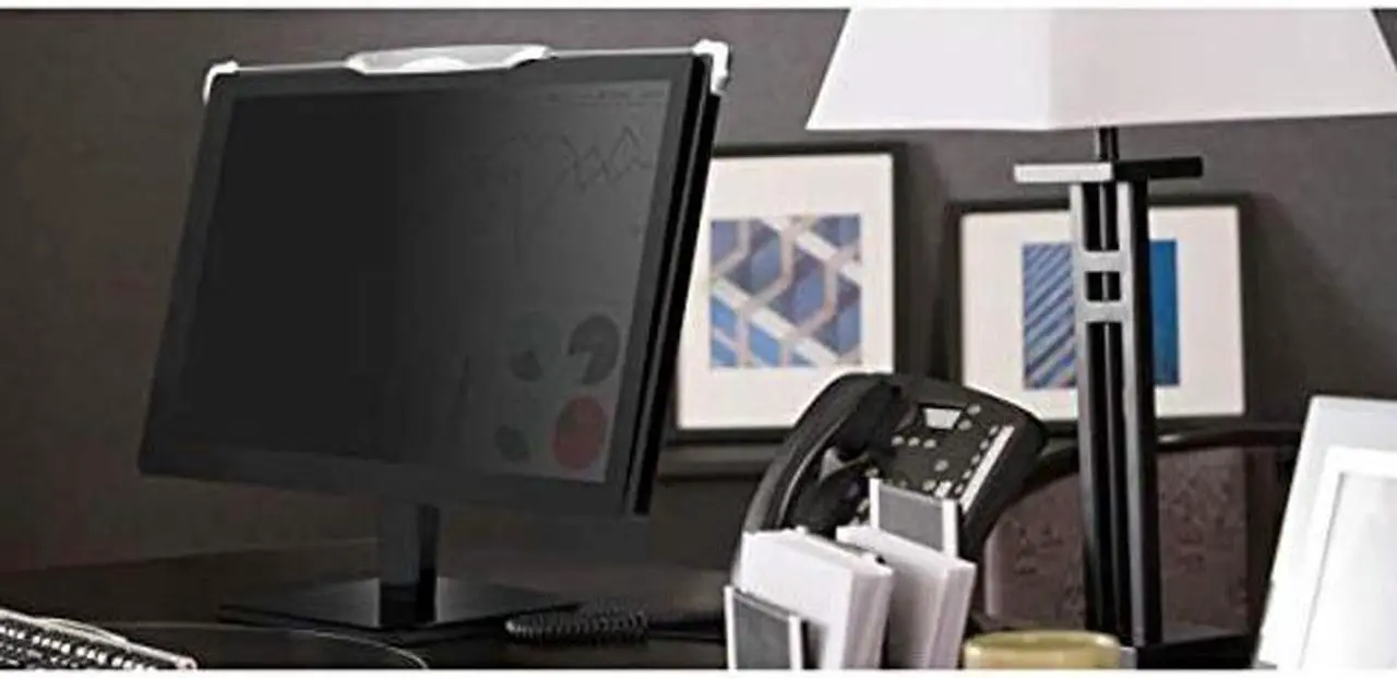 Alt view image 5 of 5 - Kensington snap 2 Flat Panel Privacy Filter for 20" to 22" Widescreen Flat Panel Monitor