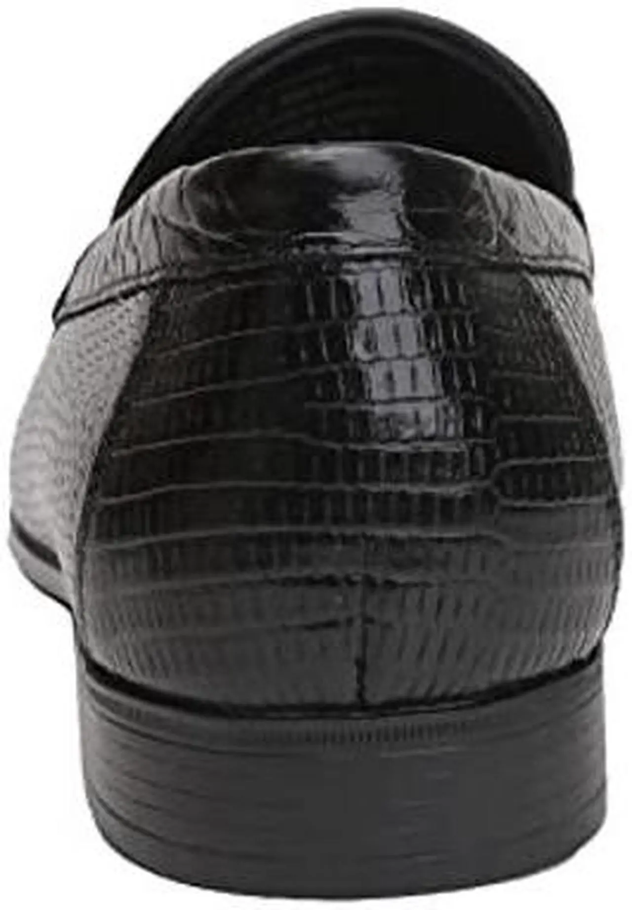 Alt view image 5 of 5 - Men's Classic Leather Penny Loafers, Formal Dress Shoes Driving Casual Shoes Slip-on Loafer for Mens(Black), 12