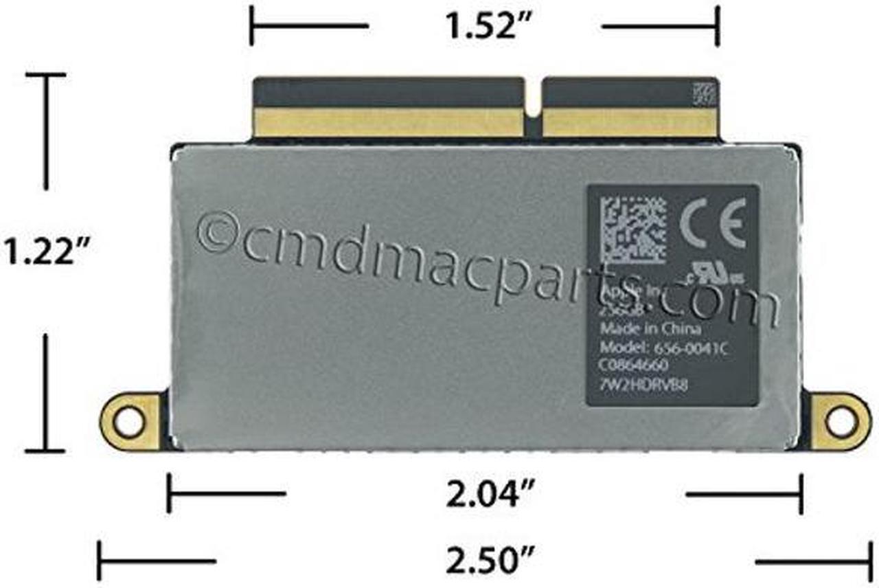 Alt view image 2 of 5 - Odyson - 256GB NVMe SSD Upgrade Kit Replacement for MacBook Pro 13" A1708 Non-Touch Bar Models (Late 2016-Mid 2017)