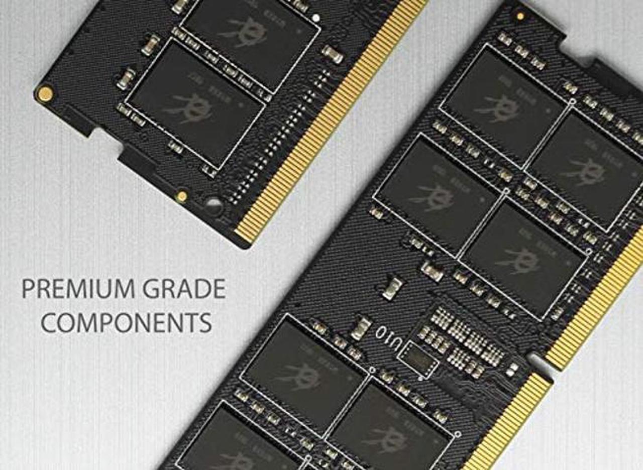 Alt view image 5 of 5 - Adamanta 32GB (2x16GB) DDR4 2133Mhz PC4-17000 SODIMM 2Rx8 CL15 1.2v Non-ECC Unbuffered Notebook DRAM RAM