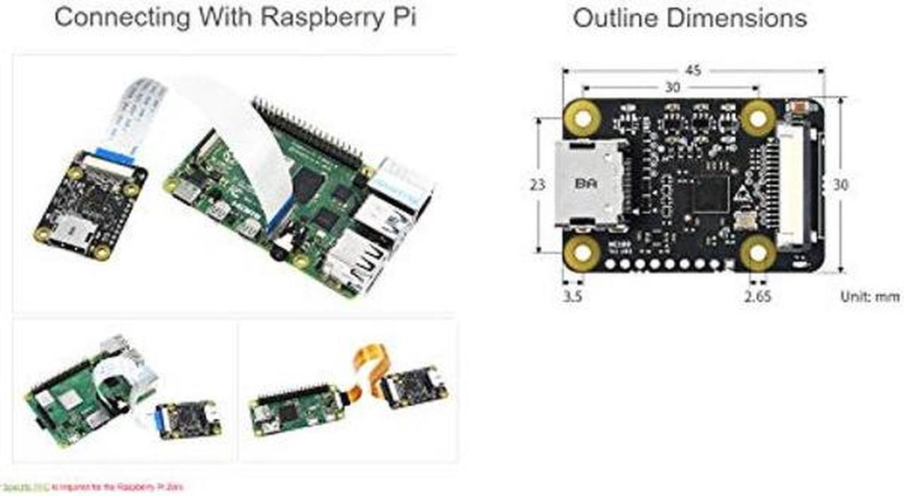 Alt view image 3 of 5 - Waveshare HDMI to CSI Adapter for Raspberry Pi Series Support 1080p@30fps Support from HDMI Input Backward Compatible