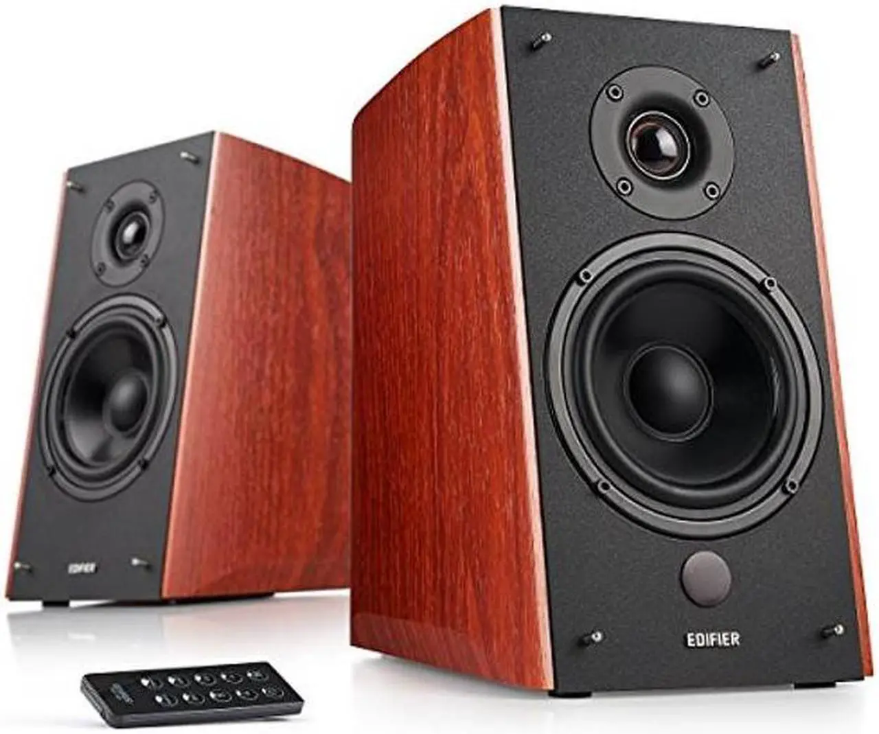 Main image of Edifier R2000DB Powered Bluetooth Bookshelf Speakers - Near-Field Studio Monitors - Optical Input - 120 Watts RMS - Wood