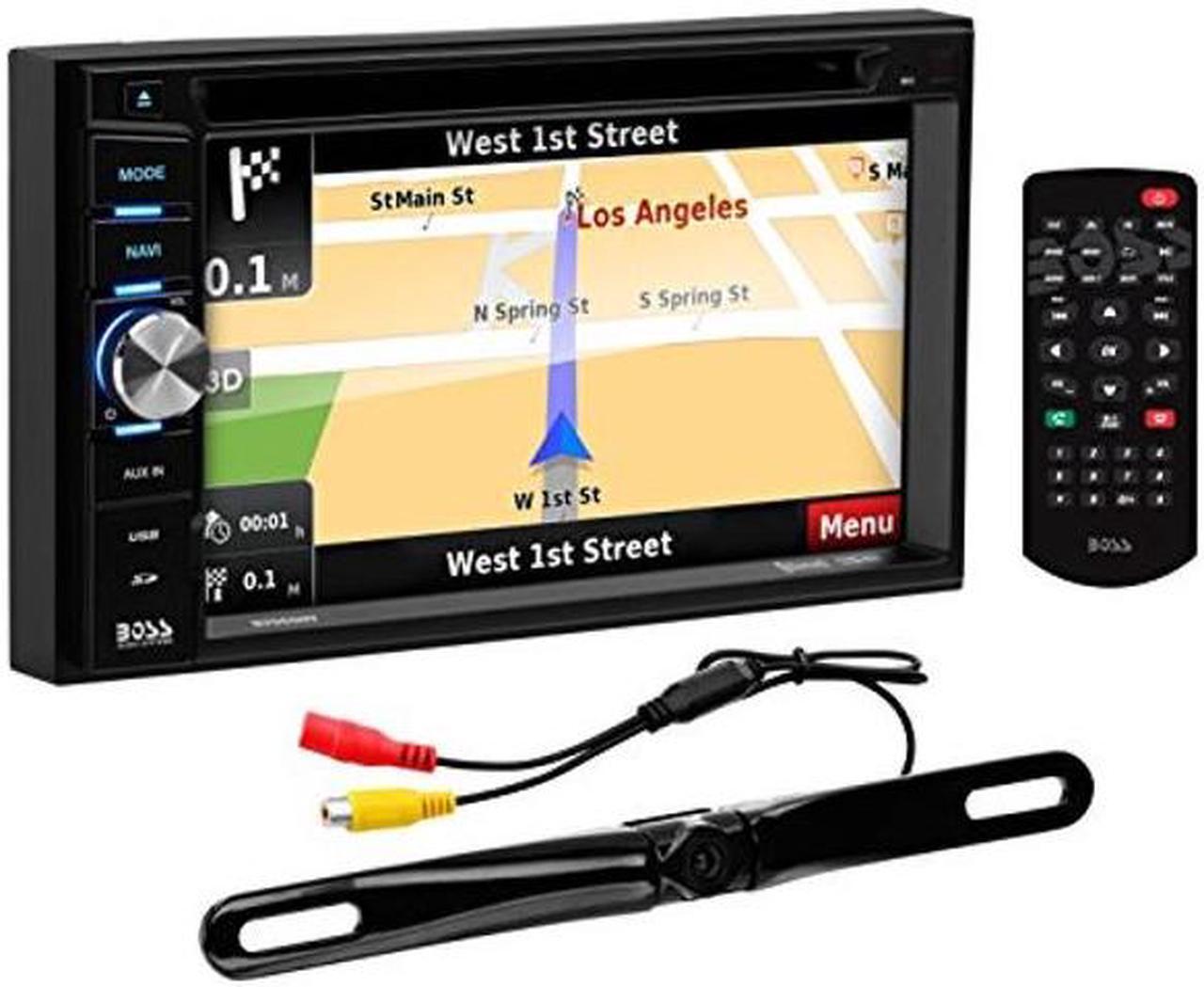 Main image of BOSS Audio Systems Elite BN965BLC Car GPS Navigation DVD Player - Double Din, Bluetooth Audio and Calling, 6.5 Inch LCD Touchscreen Monitor, MP3/CD/DVD/USB/SD, Aux-in, AM/FM Radio Receiver