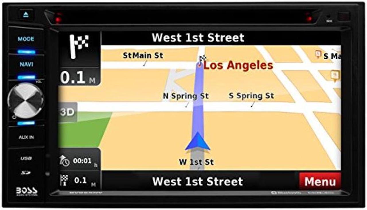Alt view image 5 of 5 - BOSS Audio Systems Elite BN965BLC Car GPS Navigation DVD Player - Double Din, Bluetooth Audio and Calling, 6.5 Inch LCD Touchscreen Monitor, MP3/CD/DVD/USB/SD, Aux-in, AM/FM Radio Receiver
