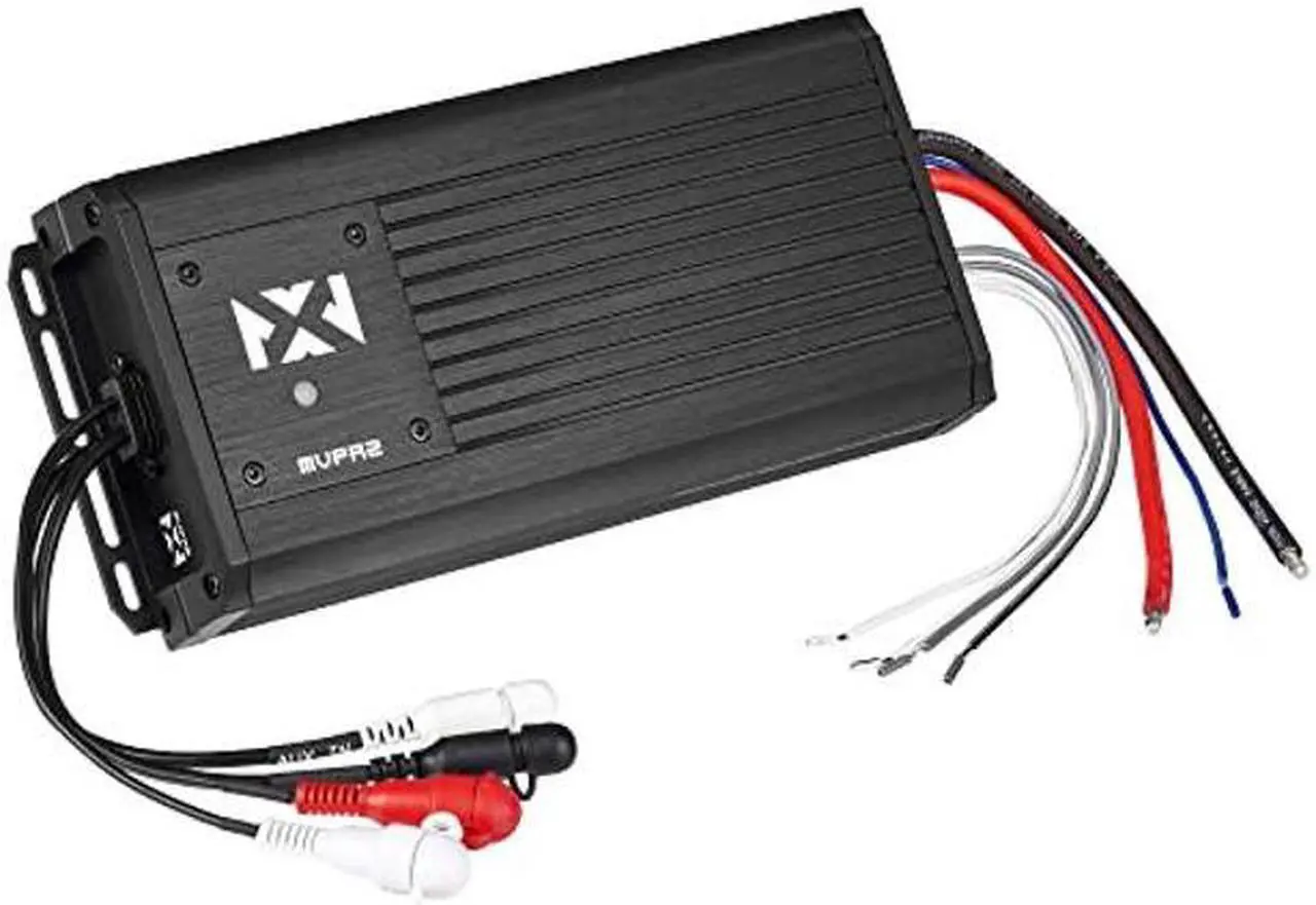 Alt view image 5 of 5 - NVX MVPA2 600W Total RMS 2-Channel Bridgeable Marine-V Series Micro Class D Compact Marine/Powersports/Motorcycle Amplifier | IPX67 Waterproof Rating
