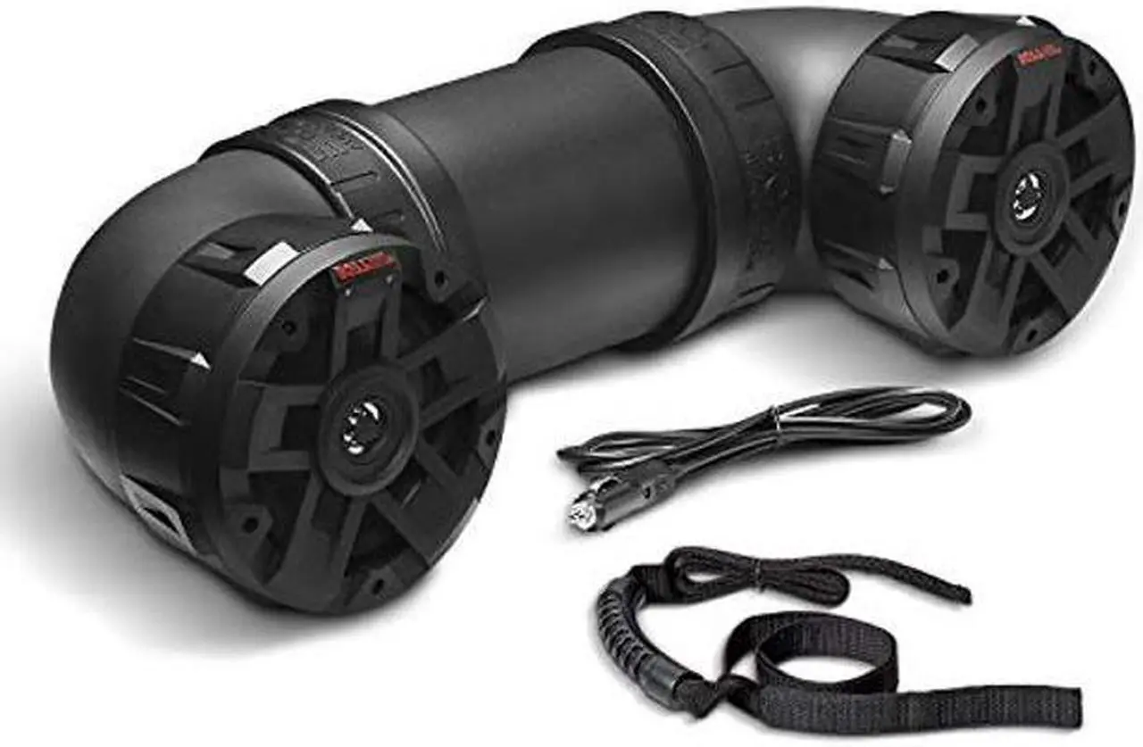 Main image of BOSS Audio Systems ATVB6.5R ATV UTV Weatherproof Sound System - 6.5 Inch Speakers, 1 Inch Tweeters, Built-in Amplifier, Bluetooth, Rechargeable Battery, Easy Installation for 12 Volt Vehicles