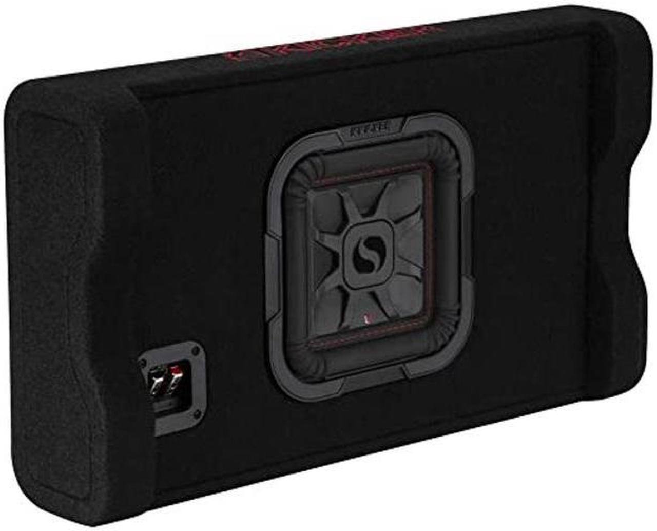 Main image of KICKER L7TDF 8-inch (20cm) Thin L7 Down Firing Subwoofer Enclosure, 2-Ohm