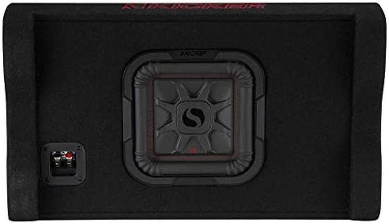 Alt view image 4 of 5 - KICKER L7TDF 8-inch (20cm) Thin L7 Down Firing Subwoofer Enclosure, 2-Ohm