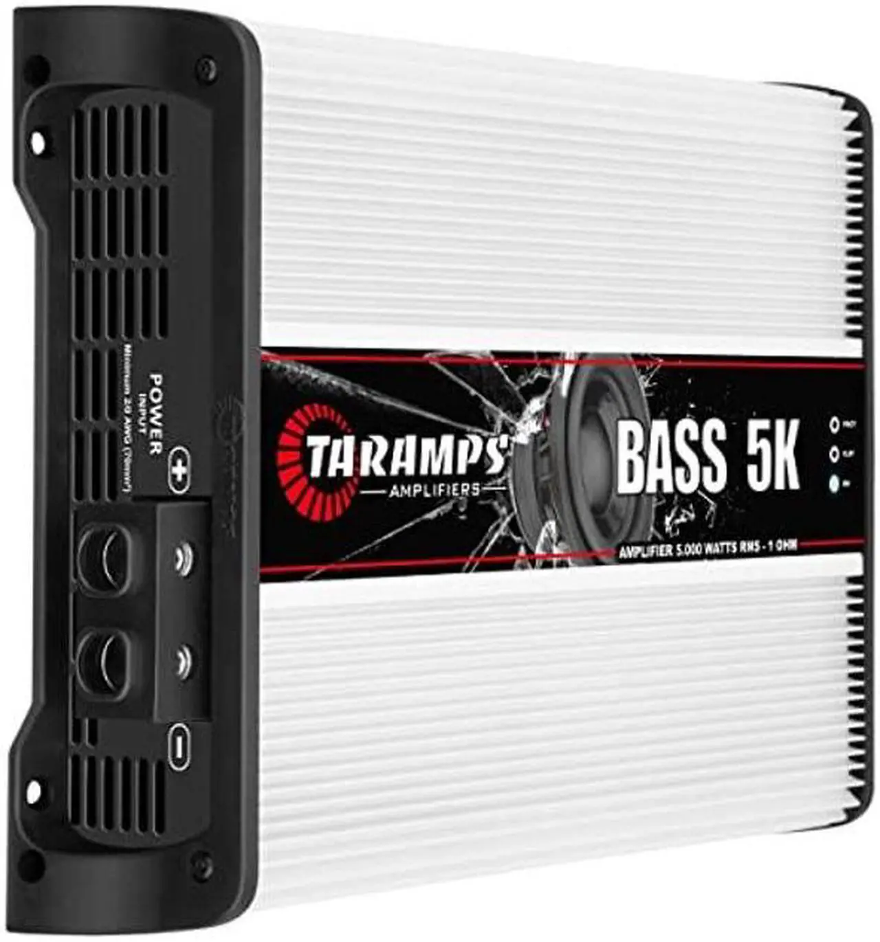 Alt view image 2 of 5 - Taramps Bass 5k 5000 watts Rms Car Audio Amplifier 1 ohm Mono amp Class D 1 Channel Low Pass Subsonic Filter Bass Boost, Monoblock High Performance, RCA Power Amplifier