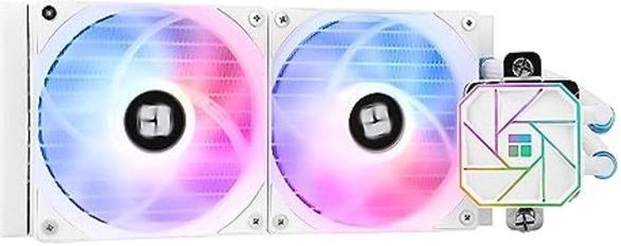 Main image of Thermalright Aqua Elite 240 White V3 Water Cooling CPU Cooler, Double PWM ARGB Fans with S-FDB Bearings,Efficient PWM Controlled Pump,for AMD/AM4/AM5, Intel LGA1150/1151/1200/2011/1700