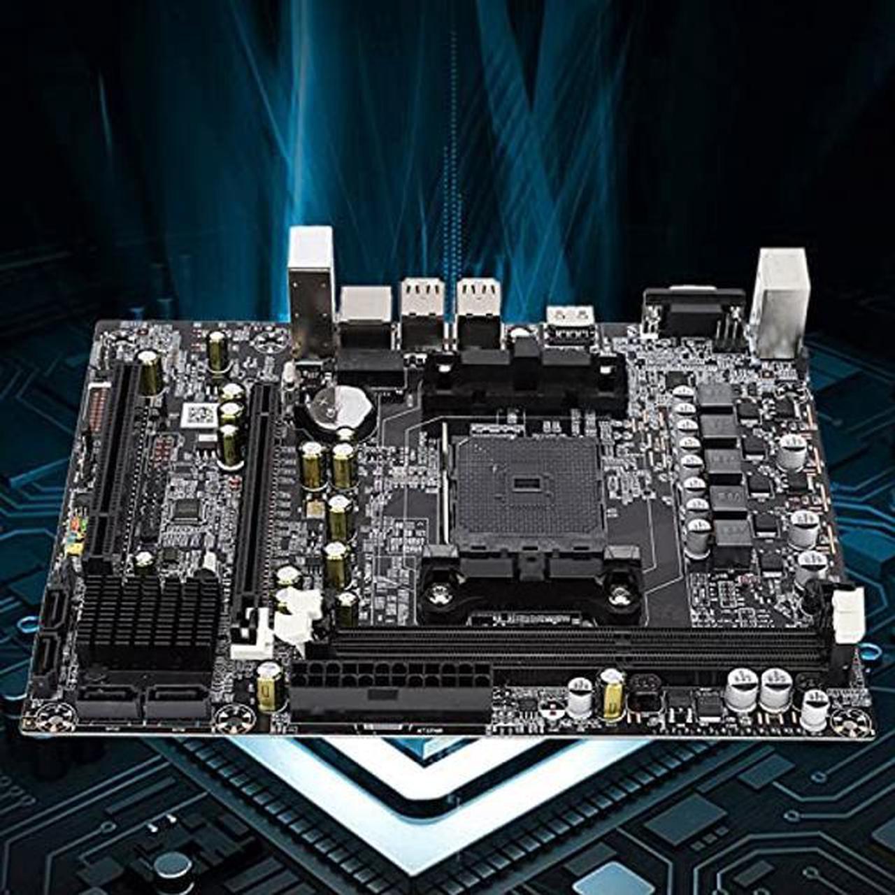 Alt view image 6 of 7 - Socket fm2b Motherboard fm2 CPU AMD athlon Mother Board Game pc Gaming fm2+ Cheap amd3 and Power Supply Combo ryzen 3 motherboards vga am2 AMD DDR3 A88 Desktop Computer