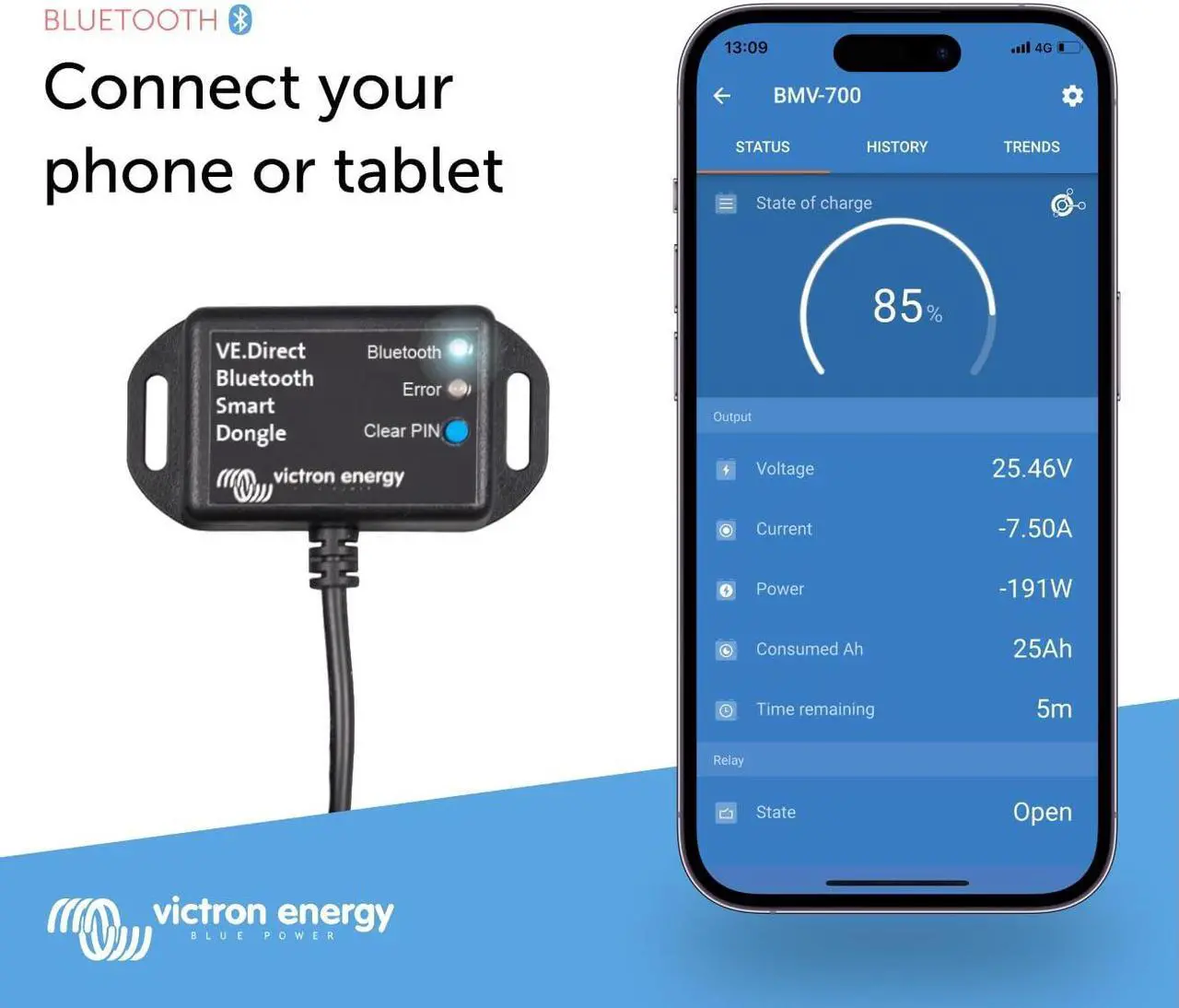 Alt view image 2 of 4 - Victron Energy VE.Direct Smart Dongle (Bluetooth)