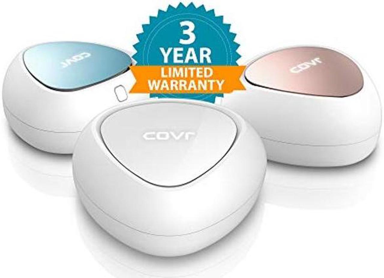 Alt view image 4 of 5 - D-Link COVR Whole Home Mesh WiFi System Dual Band AC1200 3-Pack Router Replacement for Wireless Internet Network Gigabit Ethernet, Up to 5000 Sq. Ft. (COVR-C1203-US)