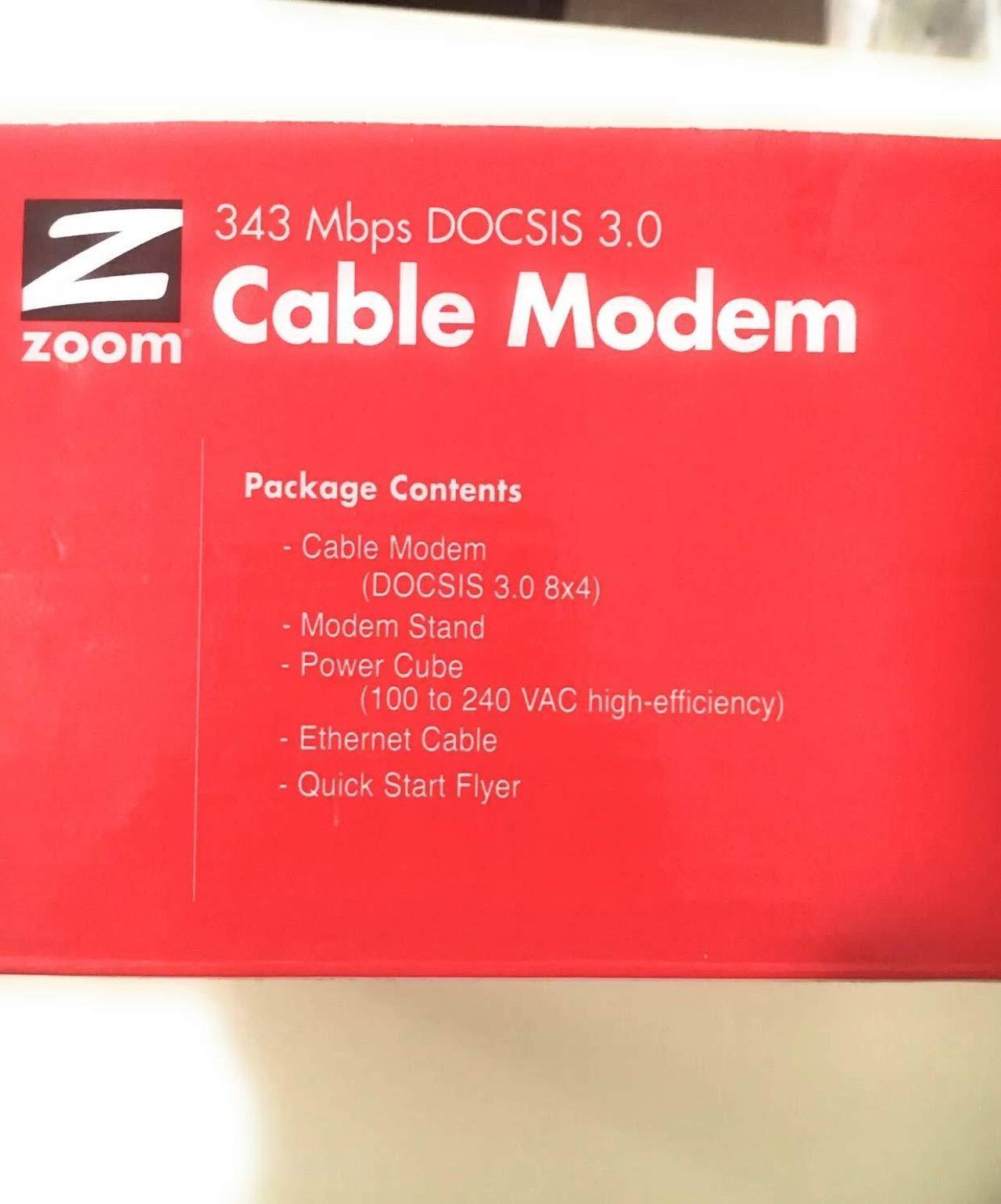 Alt view image 3 of 5 - Portable, Zoom 5341 DOCSIS 3.0 Cable Modem 5341J Consumer Electronic Gadget Shop