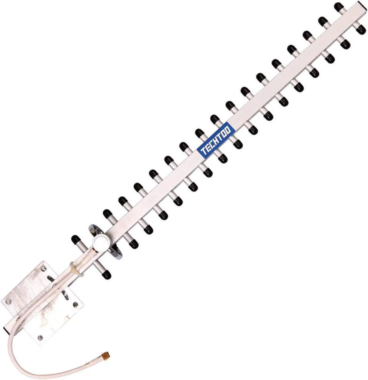 Main image of TECHTOO WiFi Antenna 2.4GHz 18dBi High Gain Yagi Directional Antenna Booster with RP-SMA Connector for Network Router/Reapter/USB Adapter/Extension Network PCI Card/Security Camera