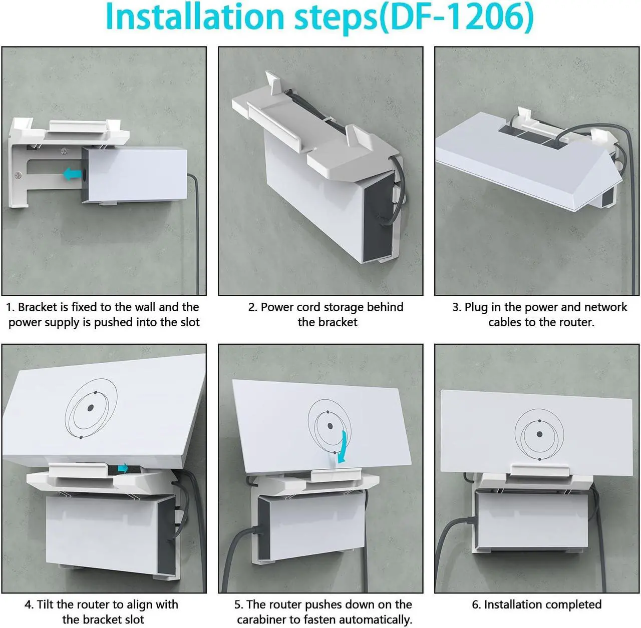 Alt view image 4 of 5 - XLTTYWL Starlink Gen 3 Mount, All in One Starlink Standard V3 Mesh Router and Starlink Gen 3 Power Supply Mounting Kit for Starlink V3&Gen 3 High Performance Standard Router