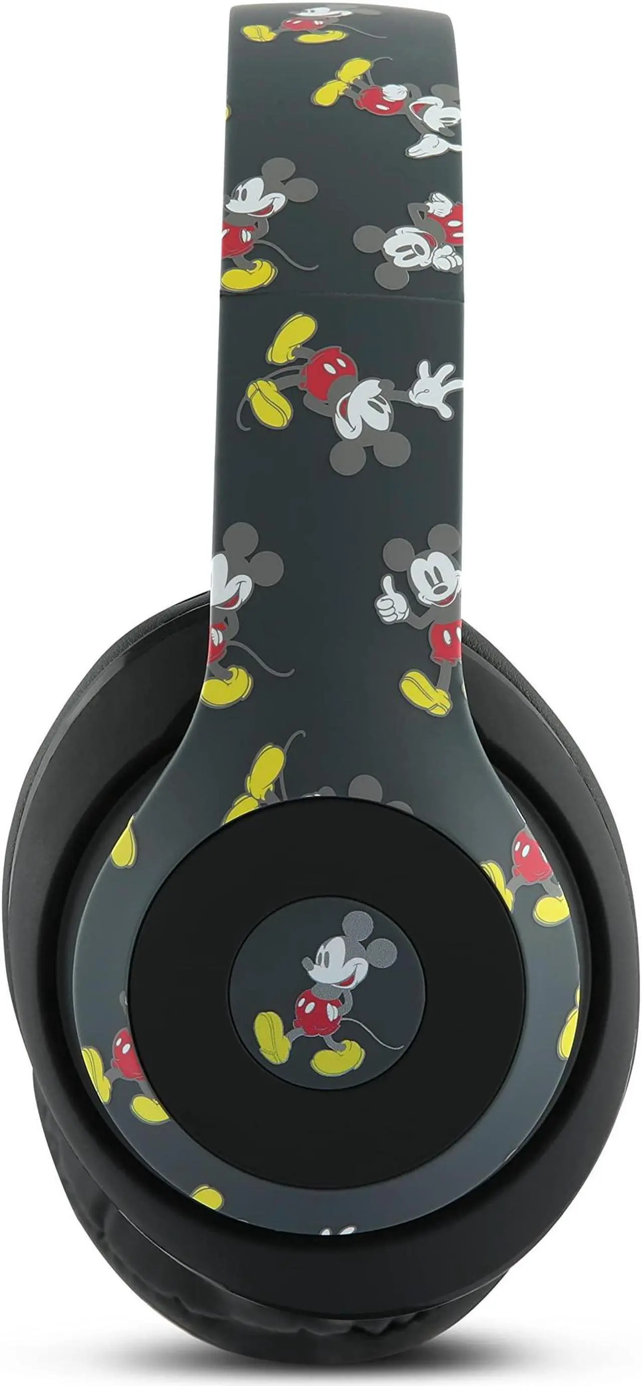 Alt view image 3 of 5 - Disney Mickey Mouse Bluetooth Headphones Over Ear, Wireless and Wired Foldable Headset Built-in Microphone - Birthday Gift Adults Kids - Audifonos Auriculares Inalambricos
