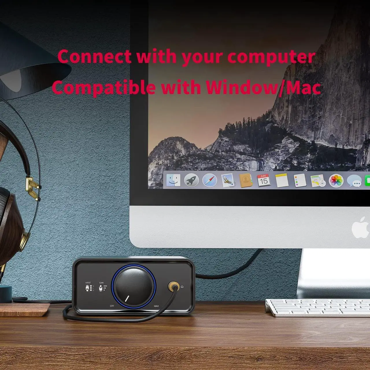 Alt view image 3 of 5 - FiiO K5Pro ESS Amplifier Headphone Amps Stereo High Resolution Portable Desktop DAC 768K/32Bit and Native DSD512 for Home Audio/PC 6.35mm Headphone Out/RCA Line-Out/Coaxial/Optical Inputs (Black)