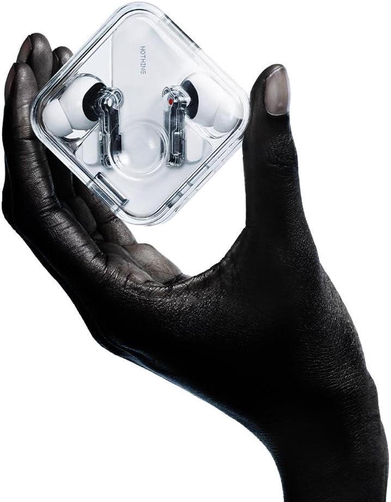 Alt view image 2 of 5 - Nothing Ear Wireless Earbuds with ChatGPT Integration, Smart ANC, Hi-Res Audio with LDAC & LHDC, 11mm Dynamic Bass Boost, 40.5H Playtime, 6 Mics for Calls Wireless Headphones, Wireless Charging White
