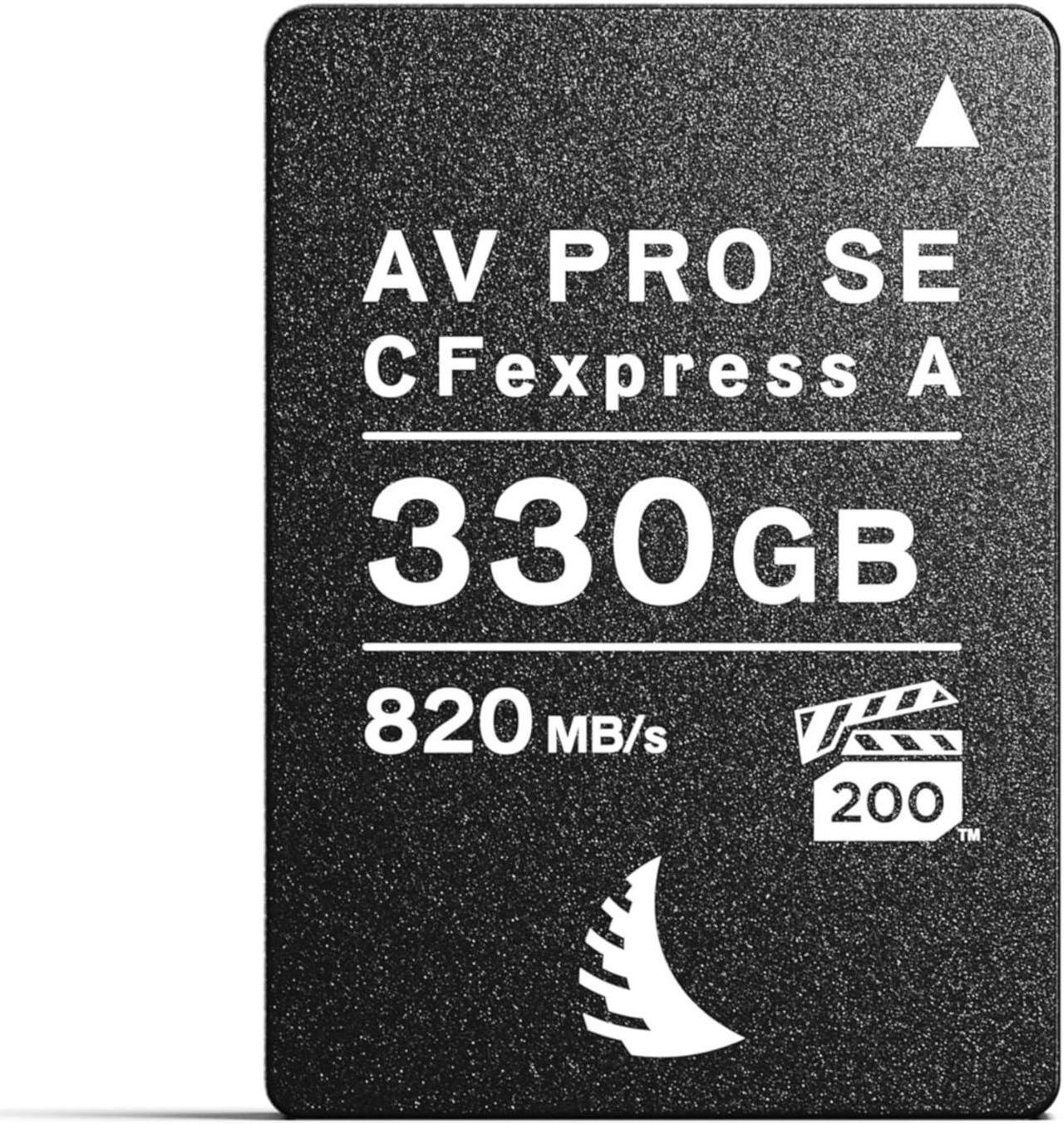 Alt view image 2 of 3 - Angelbird - AV PRO CFexpress A SE Memory Card - 330 GB - High-Speed CFexpress Type A Media - Compatible with Sony Alpha and Sony FX Cameras - up to 8K RAW Video and Photo