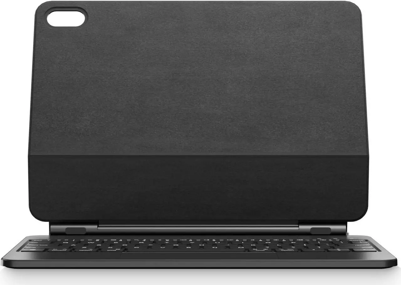 Alt view image 4 of 5 - edaiser Wireless Magic Keyboard Case for Apple iPad 10th Generation 2022 10.9-inch A2696 A2777 A2757: Smart Multi-Touch Trackpad, RGB Backlit, Black