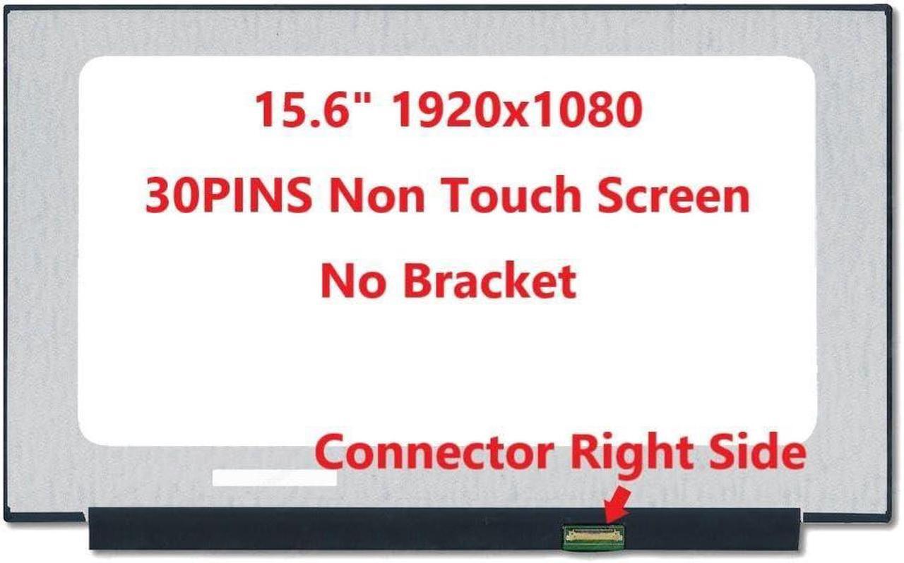 Alt view image 3 of 5 - FULLCOM New LCD Replacement Screen 15.6 Inch B156HTN06.1 (No Brackets) FHD 1920x1080 30 Pin Matte Compatible with N156HGA-EA3 for Laptop/Display/Screen/LCD Application