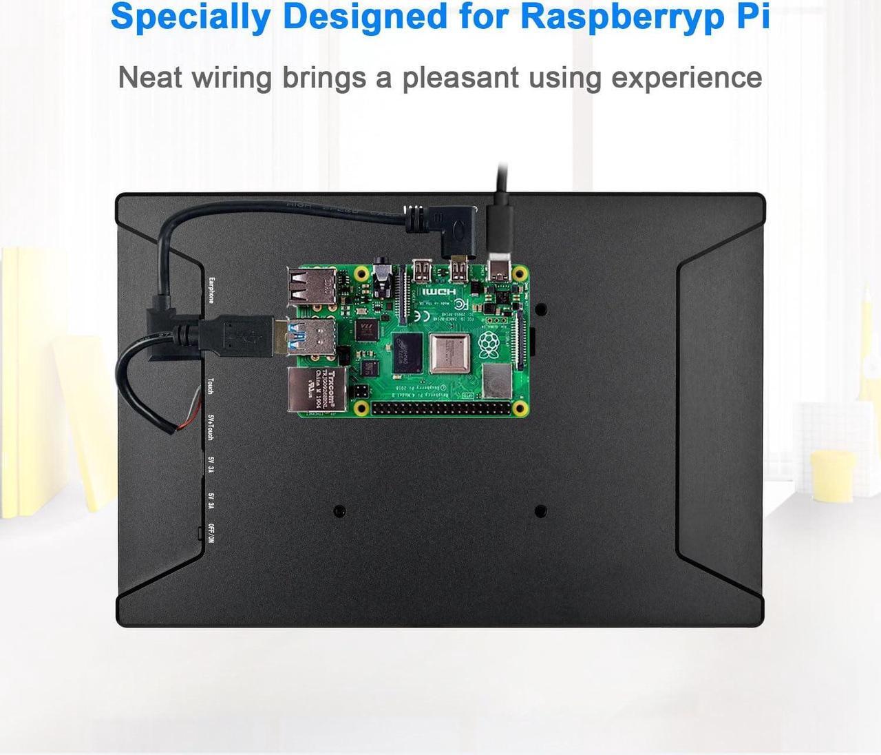 Alt view image 2 of 5 - wisecoco 10.5 Inch Touchscreen Monitor for Raspberry Pi 2560x1600 2K OLED Display for RPi 5/4B/3B CM3+/4 HDMI Port Supports Jetson Nano/Windows
