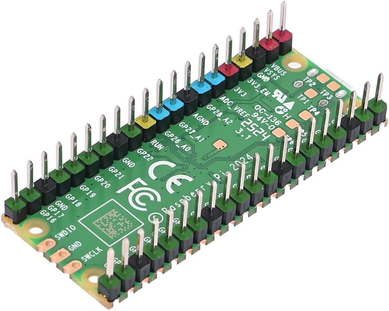 Alt view image 3 of 5 - New for Raspberry Pi Pico 2 - High-Performance RP2350 Microcontroller with Dual-Core Arm Cortex-M33 & RISC-V, 2MB Flash, 2MB SRAM, Secure Boot Comes with Pico Expansion Board