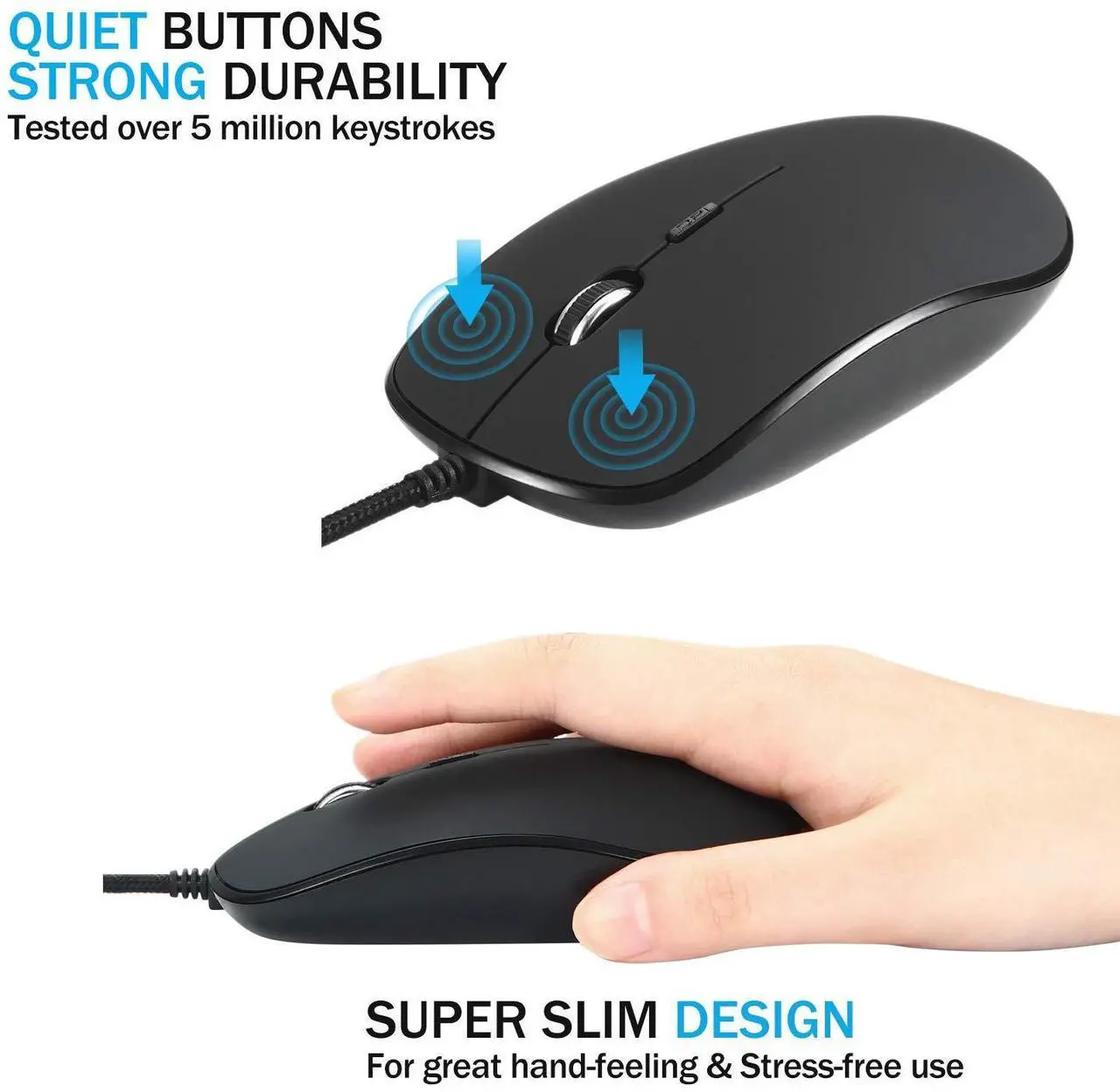 Alt view image 4 of 5 - ValueRays USB Heated Mouse, All Surface Heat, Palm Warm Mouse, Warm Computer Mouse, Heated Computer Mouse, Mouse Hand Warmer, Optical Mouse - New 2020 Design!