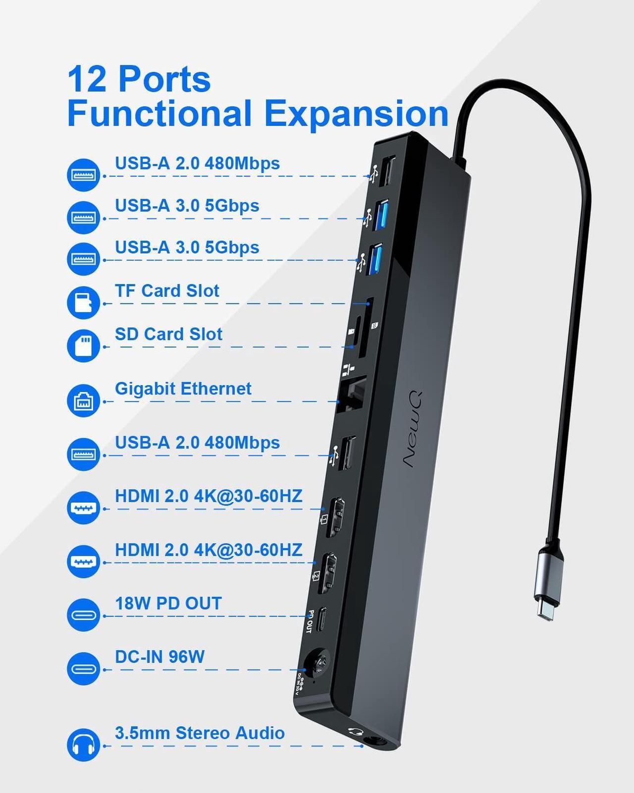 Alt view image 3 of 5 - USB C Docking Station and USB4 M.2 NVMe SSD Enclosure