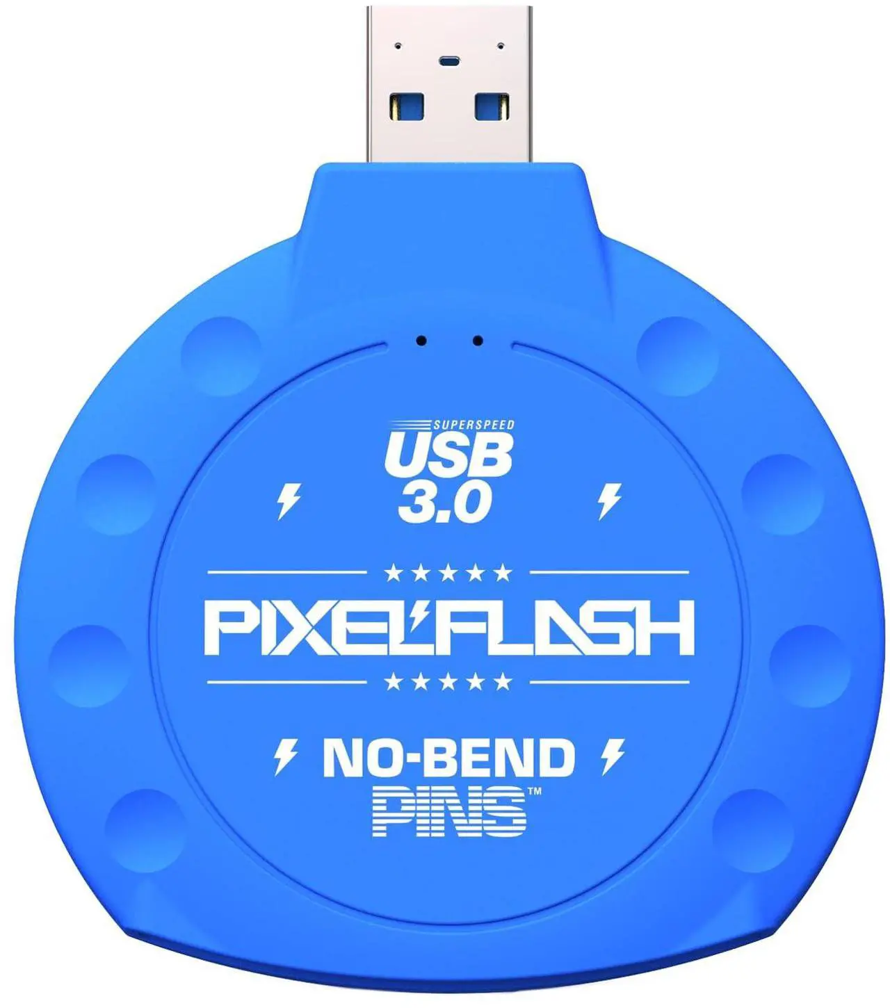 Main image of PixelFlash CF Card Reader (Blue) - Compact Flash Memory Card Adapter with USB 3.0, 5GB/s File Transfer, No-Bend Pins, Supports UDMA-7, Anti-Slip & Anti-Scratch, Compatible with Most Brands & OS