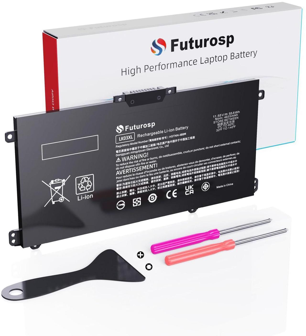 Main image of LK03XL L09281-855 Battery Replacement for HP Envy X360 15M-CN0012DX 15M-CN0XXX 15M-BP1XX 15M-CN0011DX 15M-BQ121DX 15-CP0XXX 15-CN1XXX 15-CR0XXX 17M-CE0013DX 17M-AE111DX 17M-BW0013DX 17T-CE100 17-AE1XX