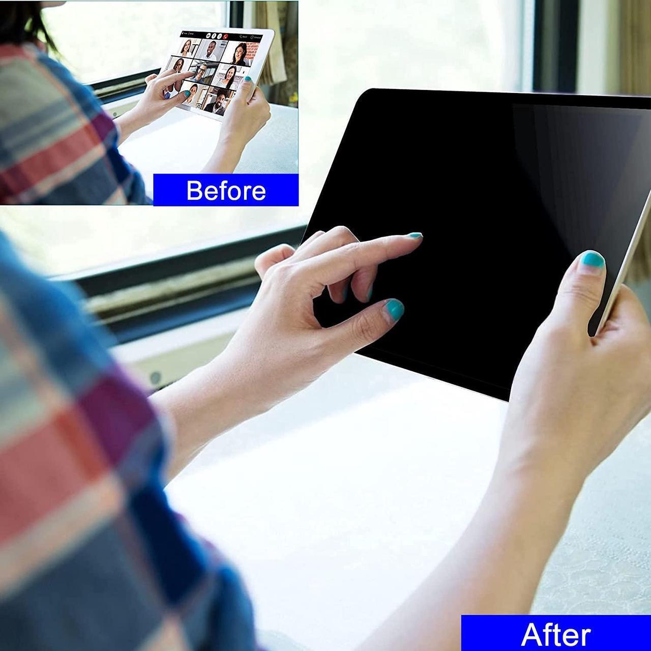 Alt view image 2 of 5 - Mamol iPad Pro 11 inch Magnetic Privacy Screen Protector, Removable&Reusable Anti-Spy Filter for iPad Air 4 (10.9 inch), Anti-Glare Privacy Filter, Easy Installation and Bubble Free