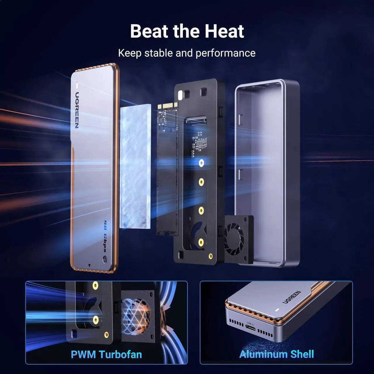 40Gbps M.2 Enclosure - Thumbnail 3