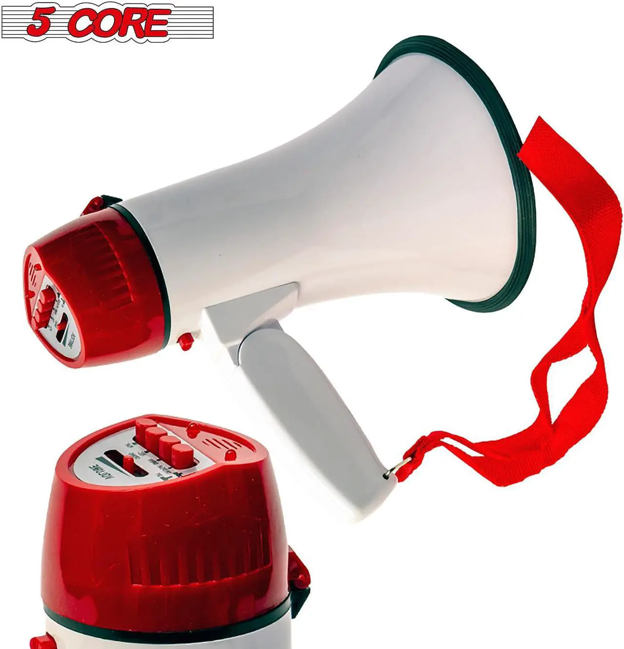 Alt view image 5 of 7 - Megaphone Speakers Blow Horn Pro Loud Speaker Bullhorn Handheld Siren Voice Recording 6R