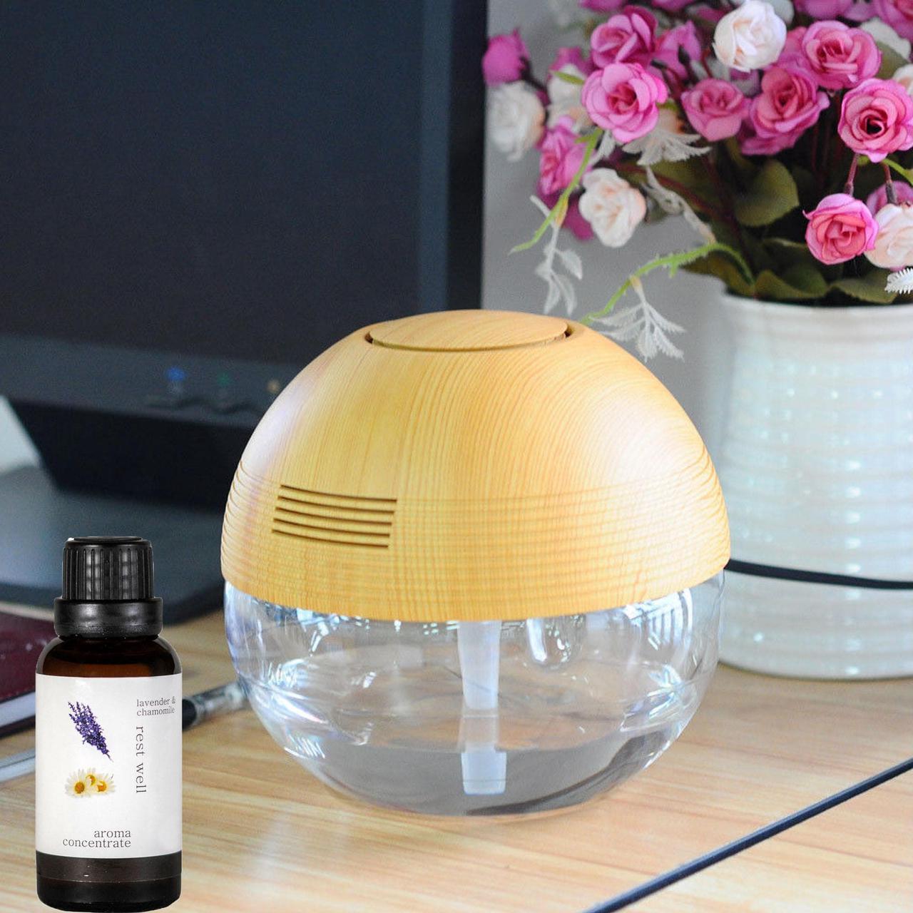 Main image of Air Revitalizer Purifier Aromatherapy Air Cleaner With 30ml Essential Oil Beige