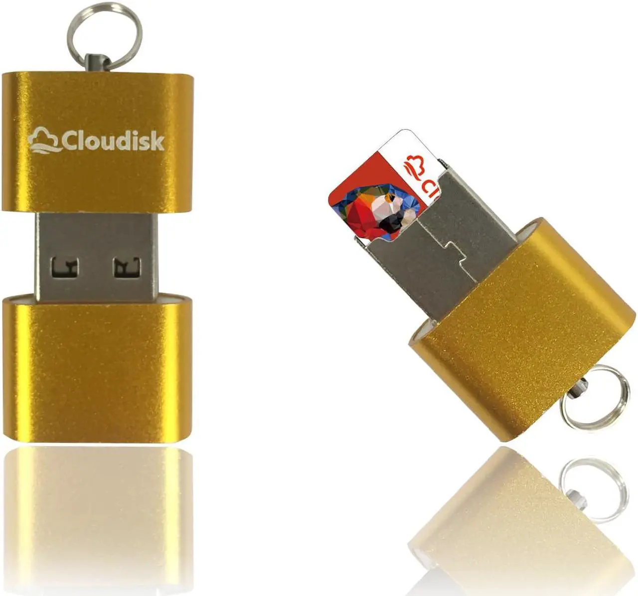 Alt view image 2 of 4 - 1GB 10Pack Cloudisk MicroSD Memory Card Class 4 TF Card Flash Memory Card for Early smartphone Low pixel camera MP3 player small files text storage and more With SD Adapter and USB Flash Drive