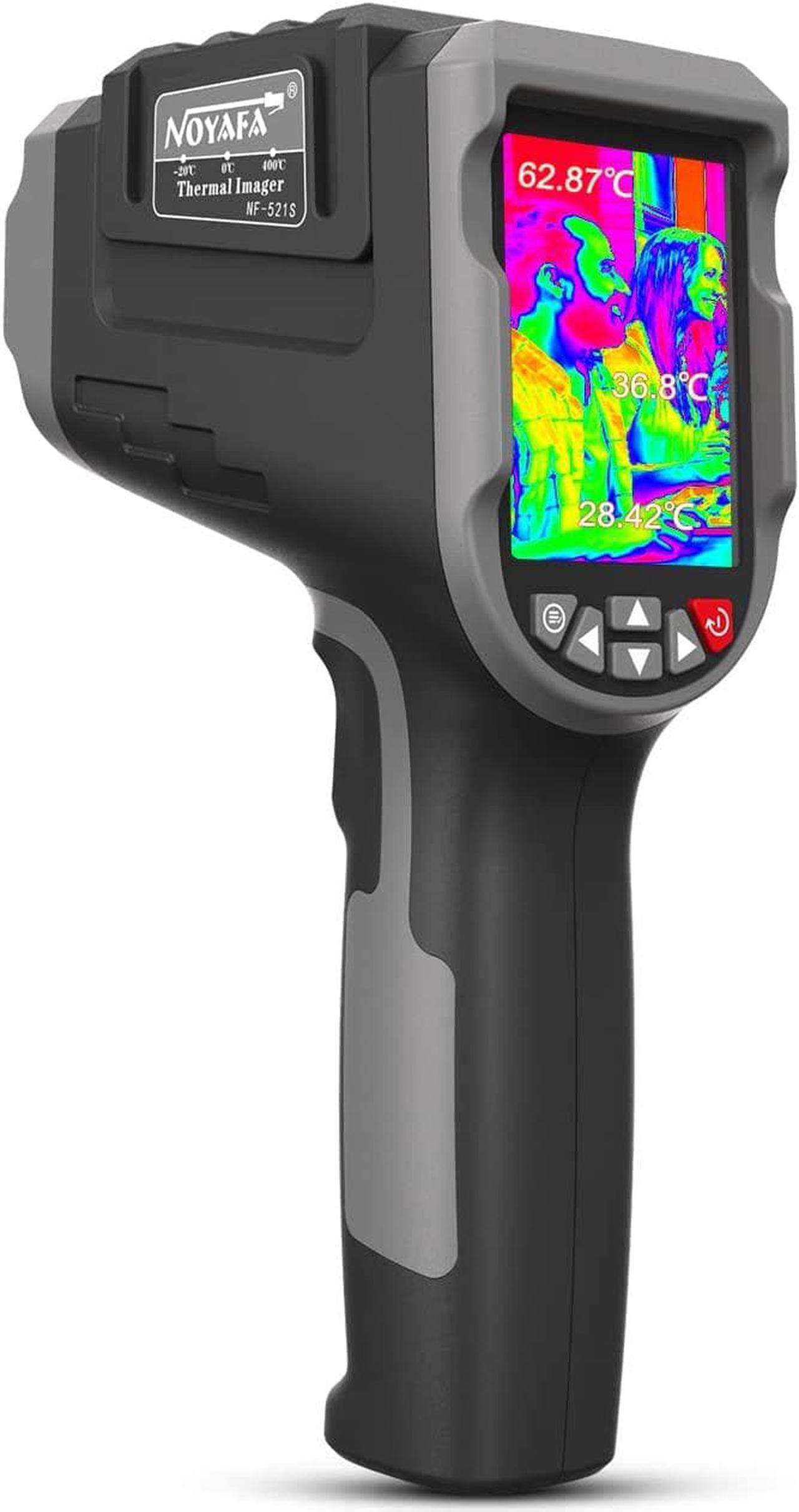 NOYAFA Industrial Thermal Imaging Device Upgrade NF-521S 120 * 90 Higher Resolution Pixels,Thermal Imaging Camera with 2.8 inches Screen