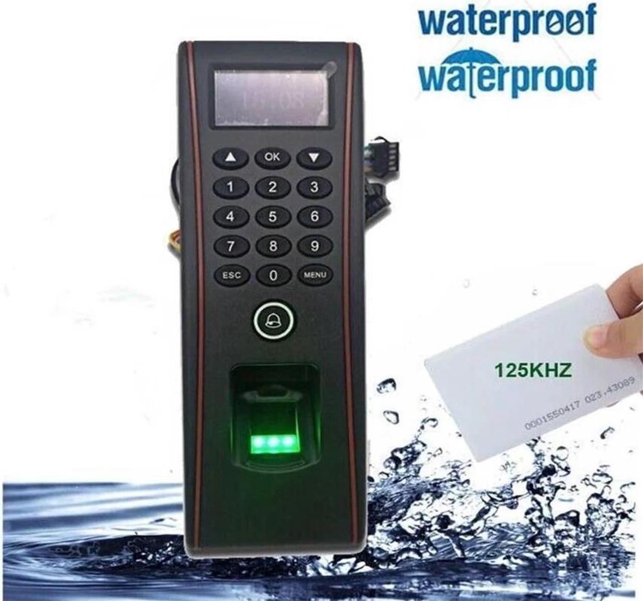 Alt view image 2 of 7 - ZKTeco TF1700+ID Outdoor Standalone Fingerprint Access Control Keypad & Card Reader