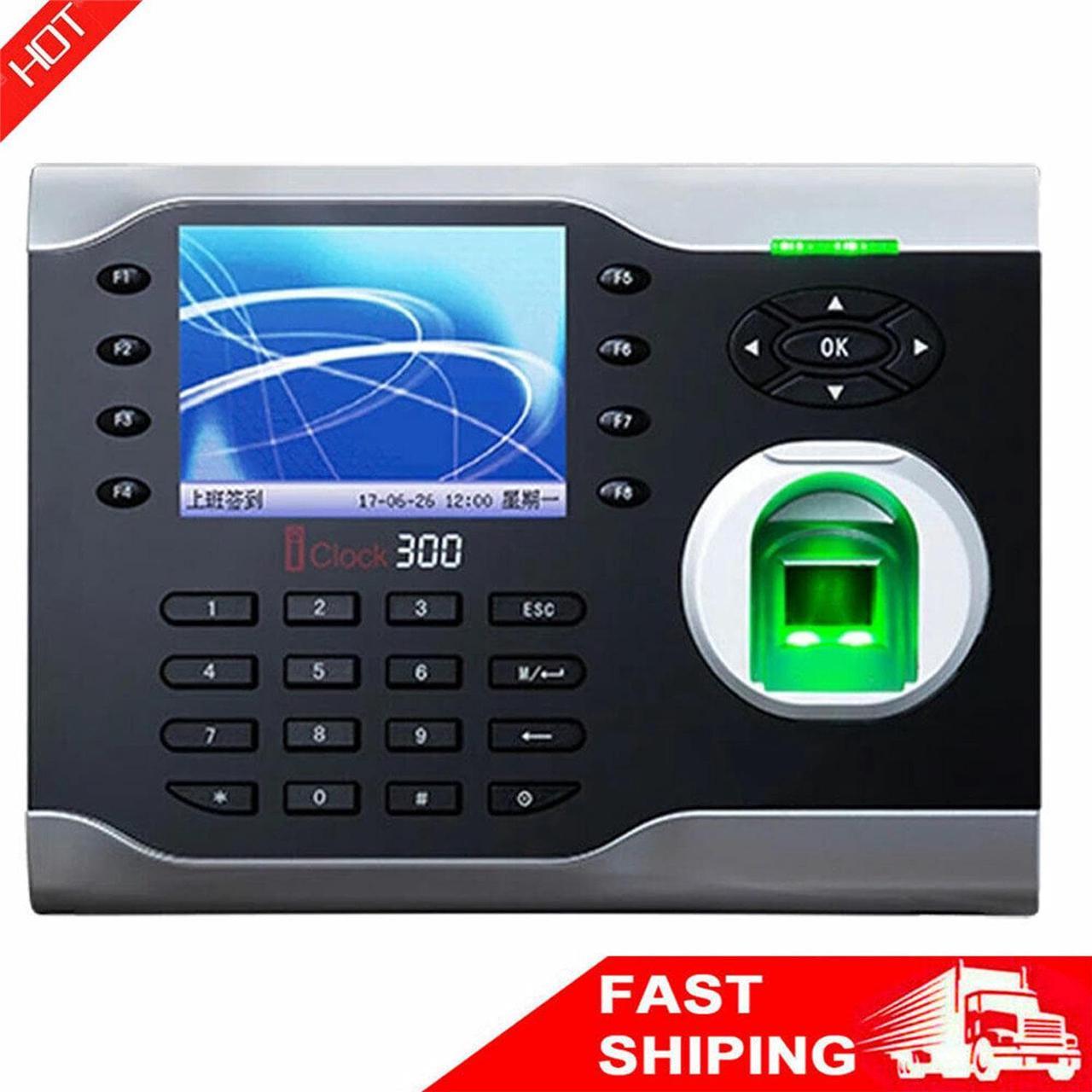 ZKTeco iClock300 TCP/IP USB Biometric Fingerprint Time Clock Attendance System ( iClock300+ID)