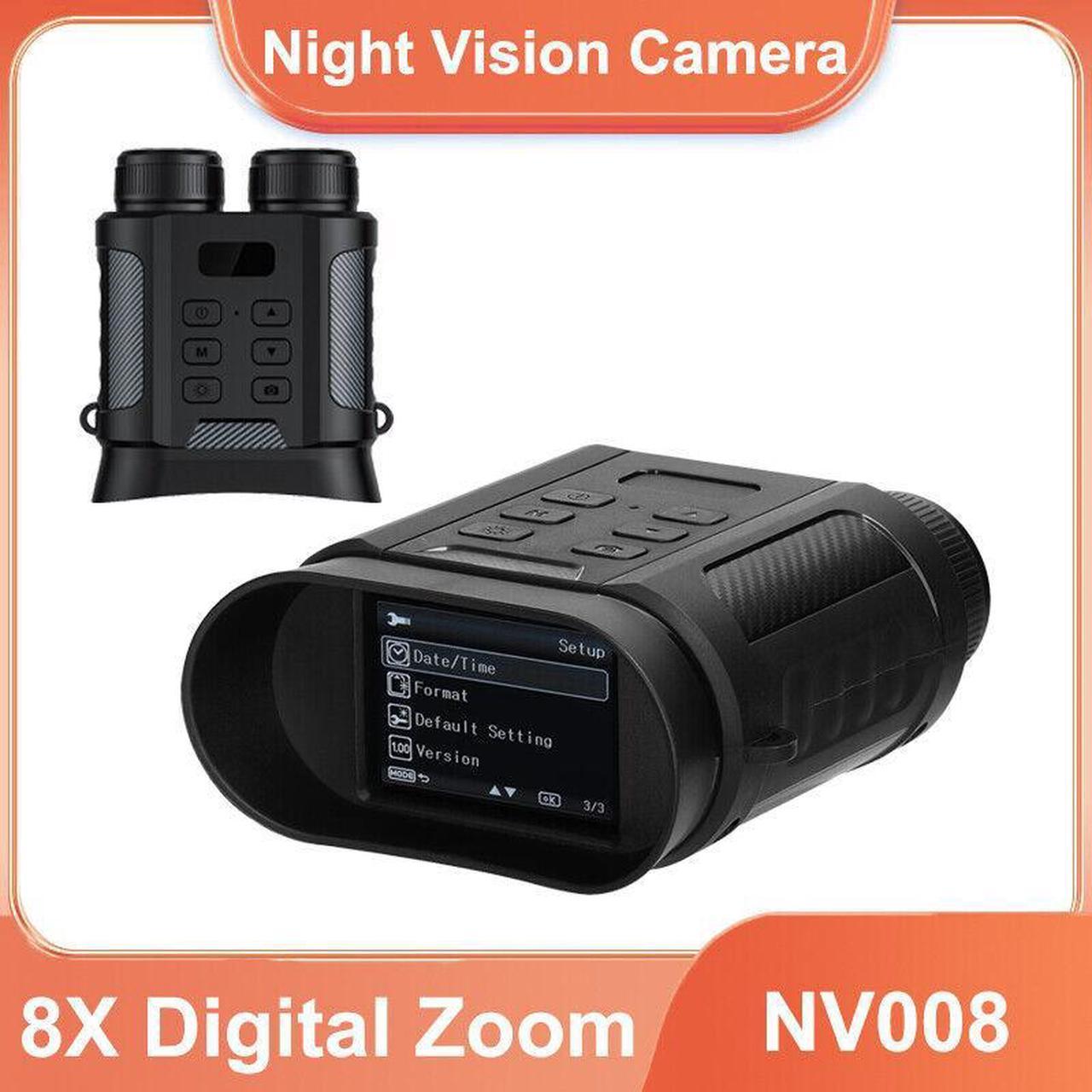 NV008 Night Vision 8x Digital Goggles Binoculars For Total Darkness Surveillance