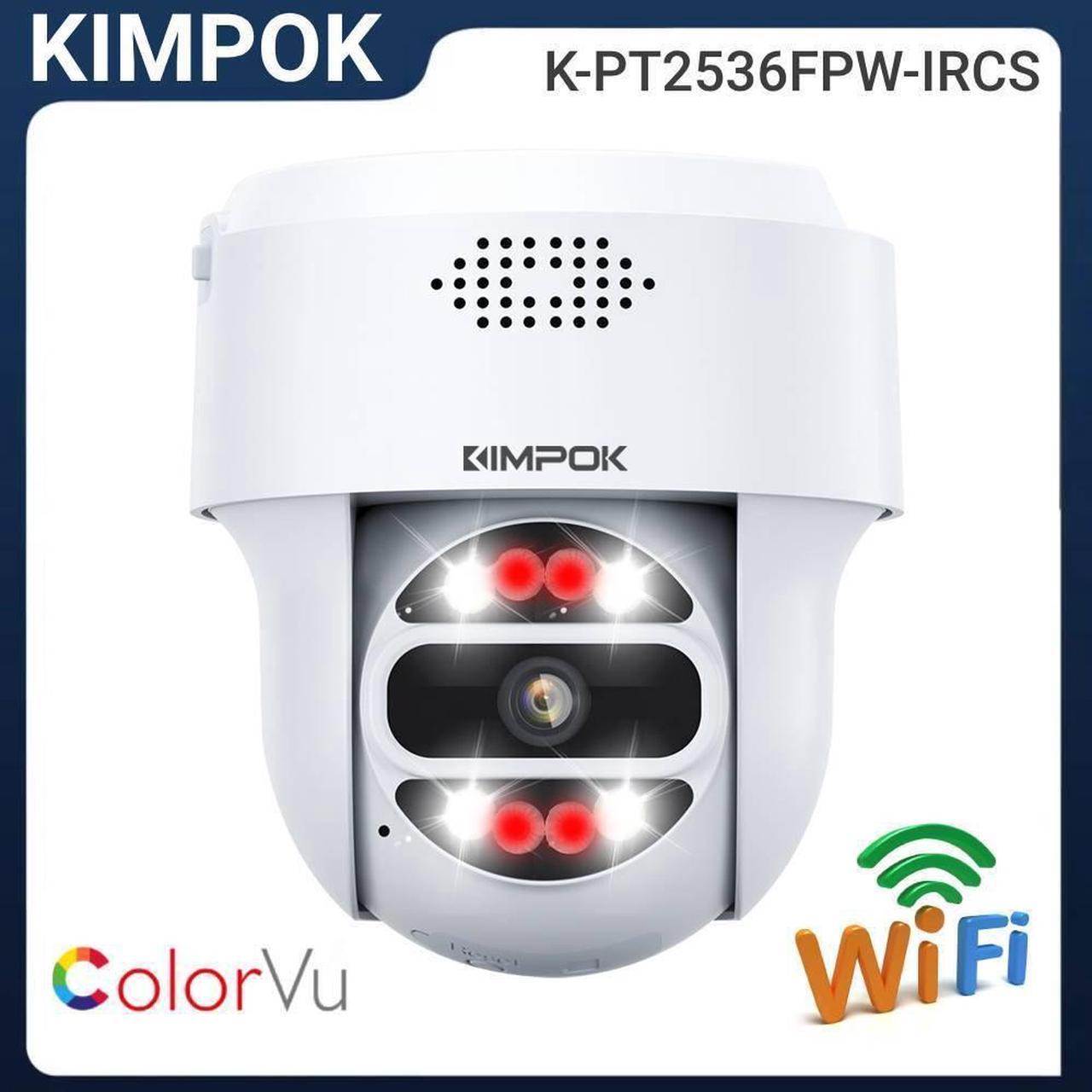 MECARE 5MP WiFi PoE Camera with Smart Color Night Vision Outdoor Security Camera