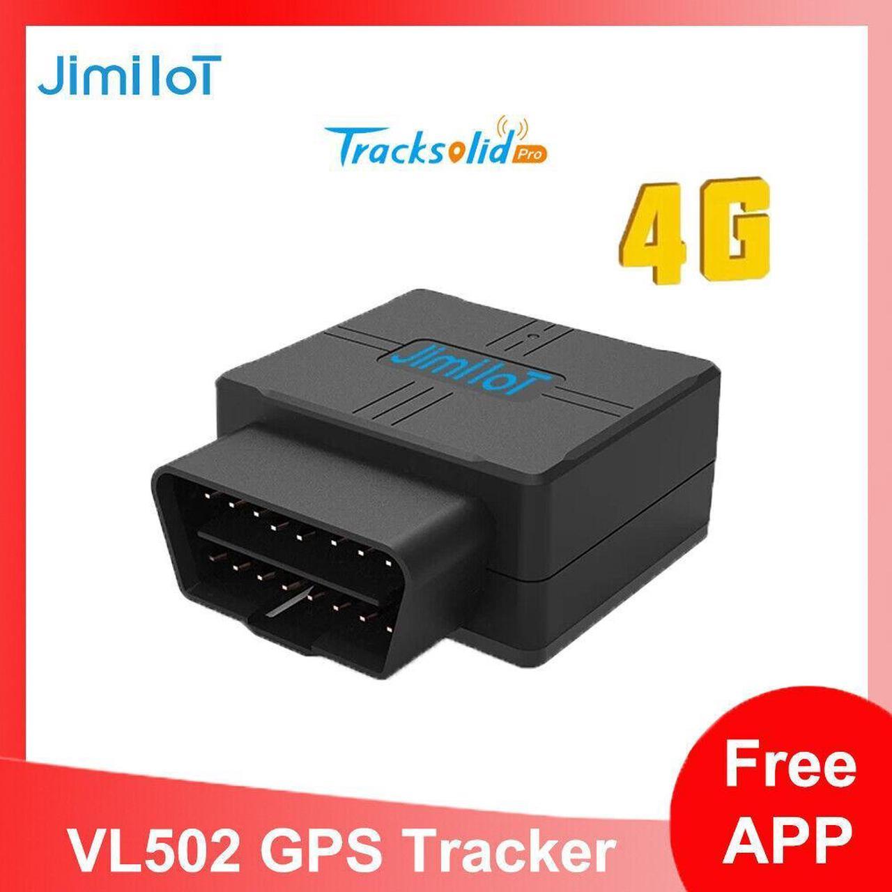 JIMIIOT OBDII GPS Automotive Locator VL502 4G Bluetooth On-Board Diagnostics Car