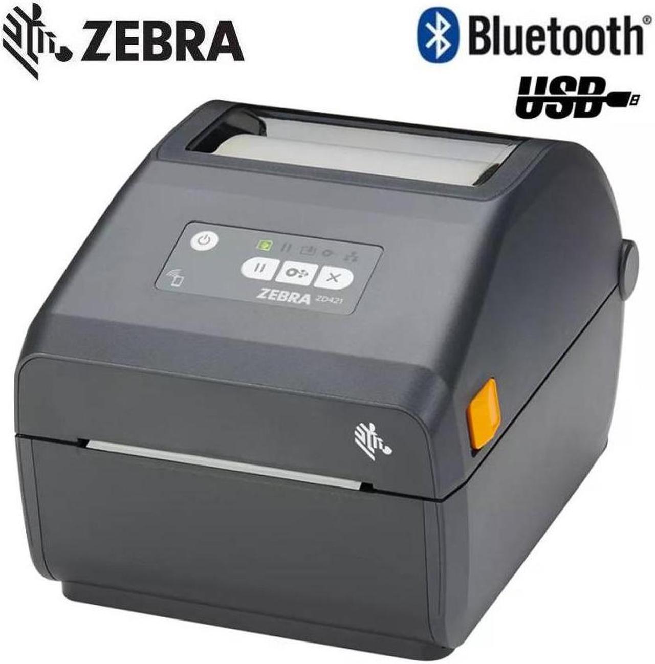 Zebra ZD421 Direct Thermal 300dpi Desktop Label Barcode Printer ZD4AC43-309M00EZ