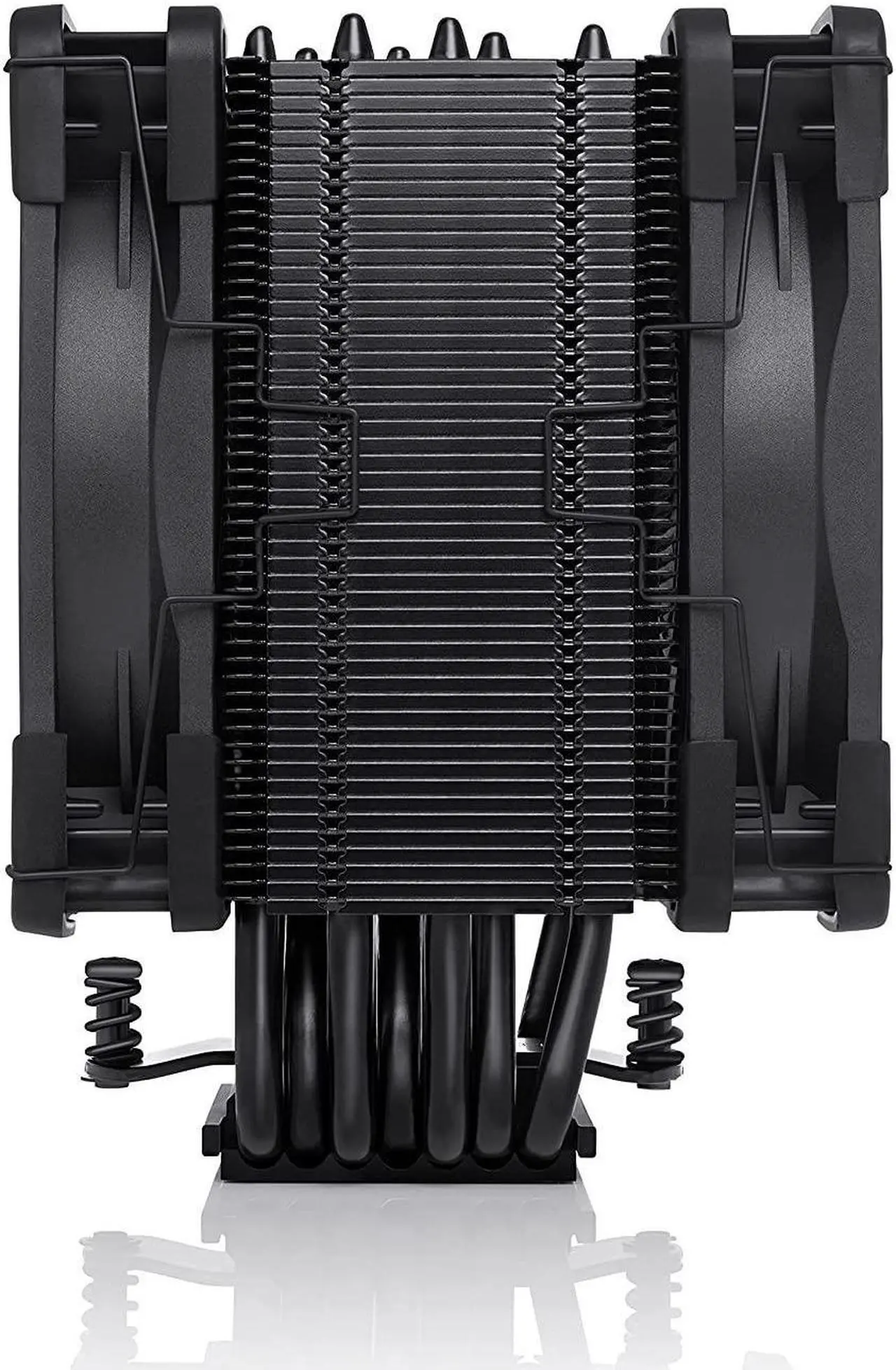 Alt view image 2 of 6 - Noctua NH-U12A chromax.Black, 120mm Single-Tower CPU Cooler (Black)