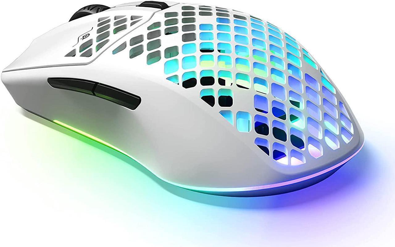 Main image of SteelSeries Aerox 3 Wireless - Super Light Gaming Mouse - 18,000 CPI TrueMove Air Optical Sensor - Ultra-Lightweight 68g Water Resistant Design - 200 Hour Battery Life(Snow Edition)