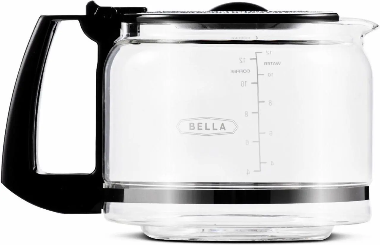 Alt view image 3 of 6 - 12-Cup Programmable Coffee Maker - Black