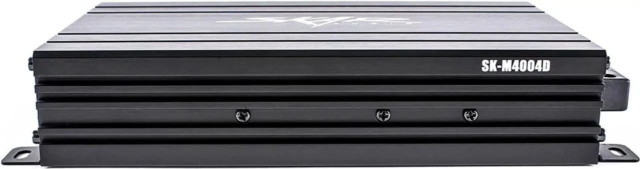 Alt view image 2 of 6 - Skar Audio SK-M4004D Compact Full-Range Class D 4 Channel Car Amplifier, 400W