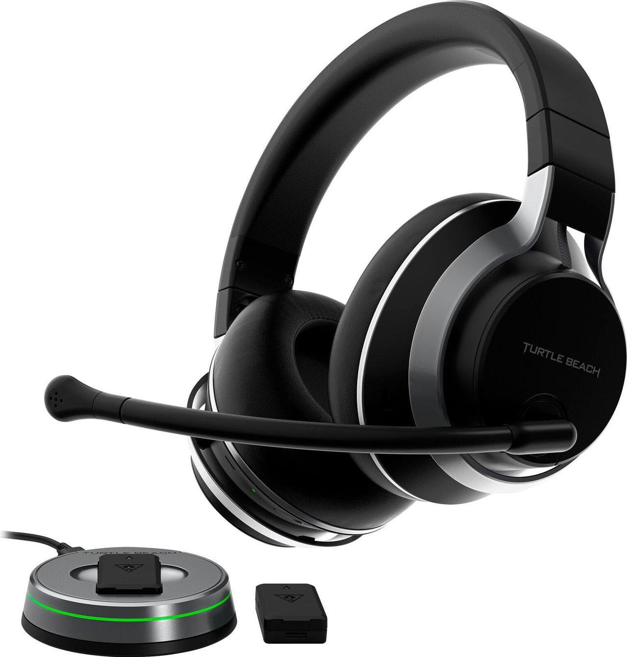 Main image of TURTLE BEACH STEALTH PRO MULTIPLATFORM WIRELESS NOISE-CANCELLING GAMING HEADSET FOR XBOX, PS5, PS4, SWITCH, AND PC - DUAL BATTERIES    BLACK